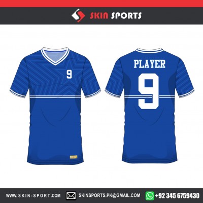 BLUE STAR 3D SOCCER JERSEYS